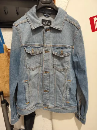 Cazadora vaquera Hollister Talla M