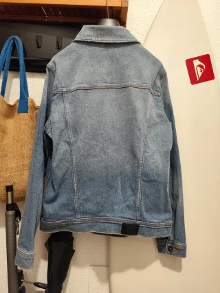 Cazadora vaquera Hollister Talla M