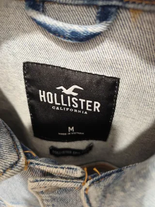 Cazadora vaquera Hollister Talla M