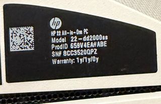 Ordenador HP All In One 22"