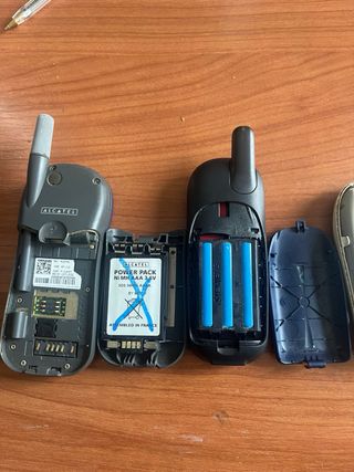 Lote 5 Móviles Alcatel, Nokia, Siemens antiguos