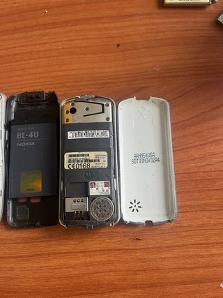 Lote 5 Móviles Alcatel, Nokia, Siemens antiguos