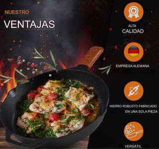 Sartén Hierro Fundido BBQ Ben 26cm