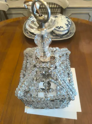 Lámpara Cristal Bohemia Transparente