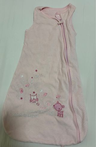 Saco dormir bebé 0-6 meses rosa