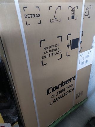 Lavadora Corberó CLT8BL1424