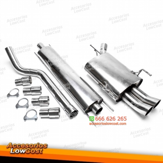 Sistema de escape TA Technix de acero inoxidable