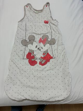 Saco dormir bebé Mickey y Minnie 6-24m