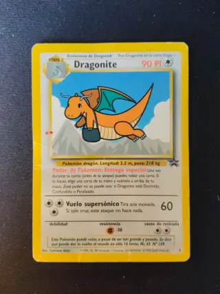 Carta Pokémon Dragonite Promo Película #5 Español