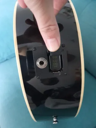 Guitarra Electroacústica Ashton Fishman SL29CEQ