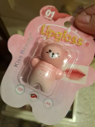 Kiss Beauty Lipgloss Oso Rosa
