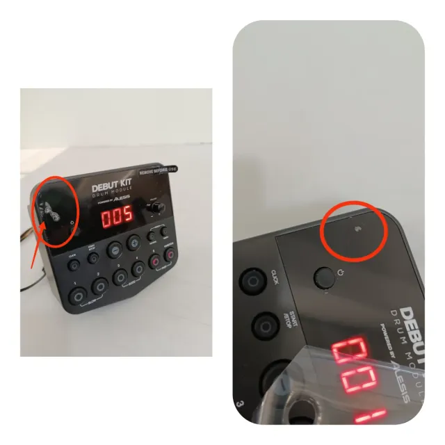 ///Batería alesis debut kit /// W31Y1111