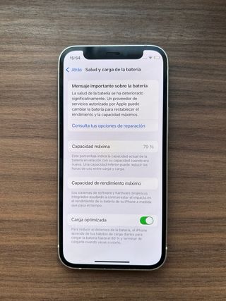 iPhone 12 mini blanco