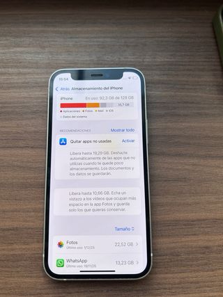 iPhone 12 mini blanco