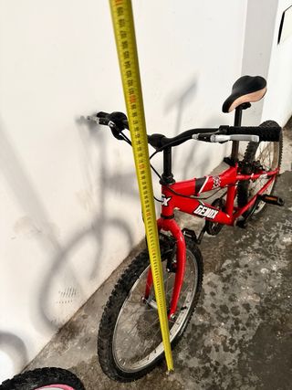 Bicicleta infantil roja GENOX 20