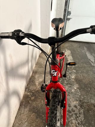 Bicicleta infantil roja GENOX 20
