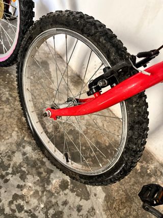 Bicicleta infantil roja GENOX 20