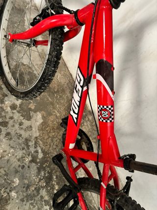 Bicicleta infantil roja GENOX 20