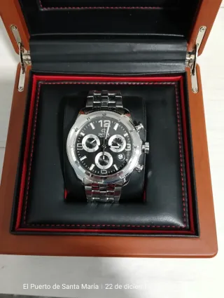 Reloj Jaguar Swiss Made Caja Madera