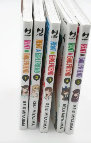 Rent A Girlfriend Manga J-POP 1-5 ITA  Reiji Miyaj