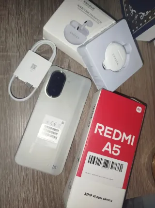 Xiaomi Redmi A5 Plata + Auriculares Eraser