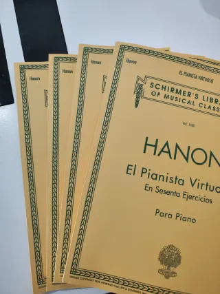 Libro Hanon El Pianista Virtuoso Piano