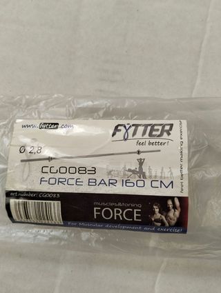 Barra de peso FYTTER 160cm