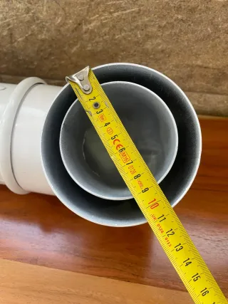 Kit Salida Humos Junkers 80/110 Original Estanca