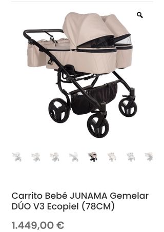 Carro Gemelar Junama Duo V3
