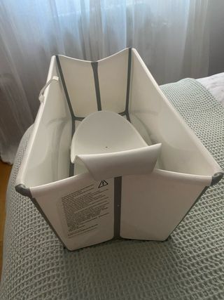 Bañera Stokke plegable + soporte