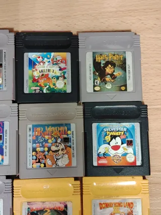 Lote Juegos Game Boy: Elige el Tuyo(leer)