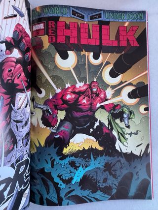 Hulk Rojo 1 y 2 (Un Mundo Bajo Muerte)