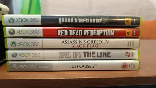 XBOX 360 SLIM 250GB + JUEGOS