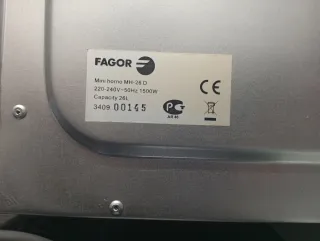 Horno Eléctrico Fagor Pro Sene