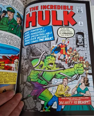 Cómic MARVEL MASTERWORKS: THE INCREDIBLE HULK VOL1