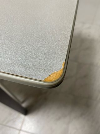 Mesa de cocina cristal templado 105x60x74 extensib