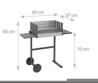 Barbacoa Parrilla de Carbón Mod.7300 Dancook