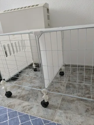 Jaula grande modular blanca