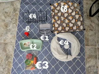 Jaula grande modular blanca