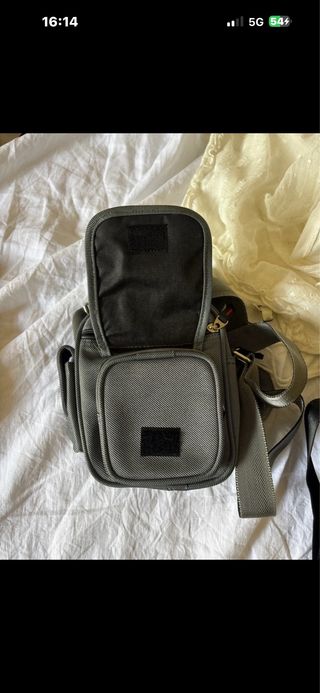 Borsello a tracolla uomo grigio