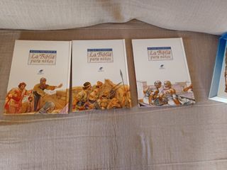 Colección 3 libros Biblia para niños