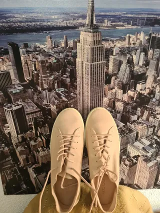 Zapatillas Ecco Beige/Rosa