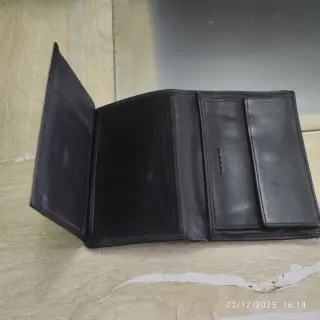 Cartera Calvin Klein Negra Cuero