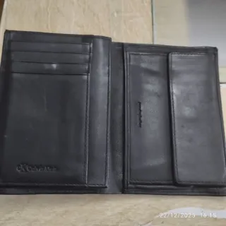 Cartera Calvin Klein Negra Cuero