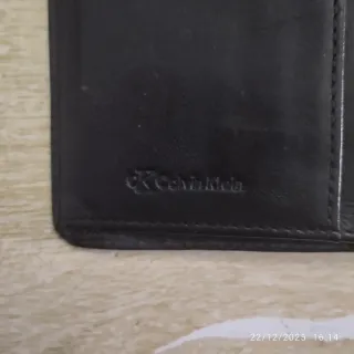 Cartera Calvin Klein Negra Cuero