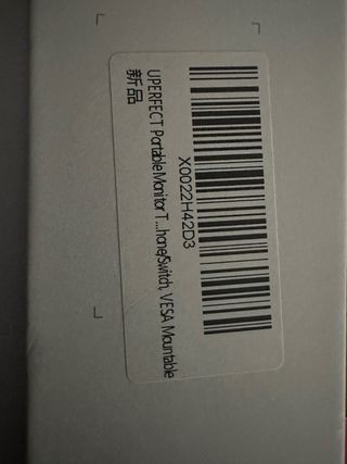 UPERFECT Monitor Portátil 14 FHD 1080P Táctil