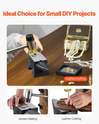 Incudine da Fabbro in Acciaio con Corno Rotondo