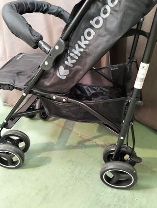 Silla de Paseo KikkaBoo Beetle Negra