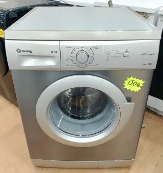 Lavadora Balay 6kg Acero Inoxidable