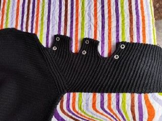 Jersey de lana negro